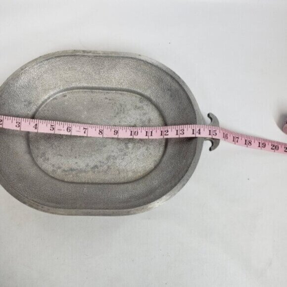 Vintage Guardian Service 14" Aluminum Oval Serving Tray Cooking Roasting… - Picture 12 of 14